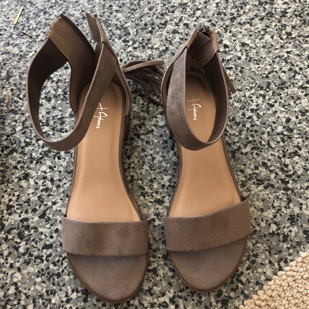 Tan J Adams Shoes BRAND NEW